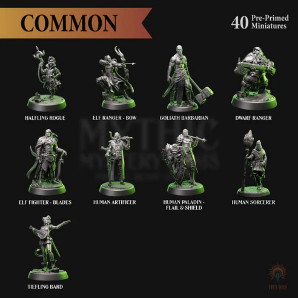 HELIOS Tabletop: Mythic Mystery Minis - Heroes Series 1 (5e)