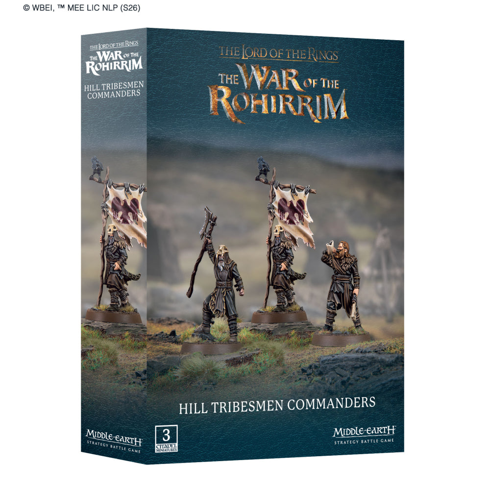 (PREORDER) Middle-earth SBG: Hill Tribesmen Commanders