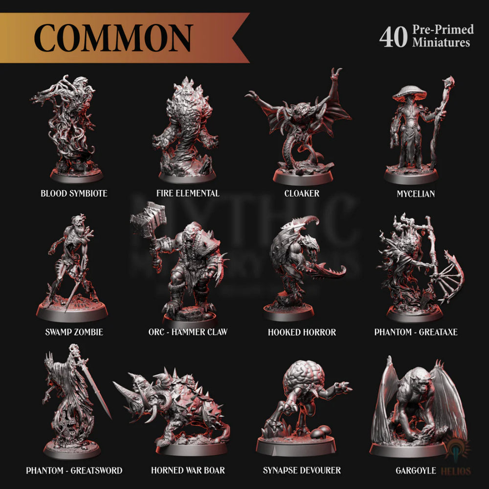 HELIOS Tabletop: Mythic Mystery Minis - Monsters Series 1 (5e)