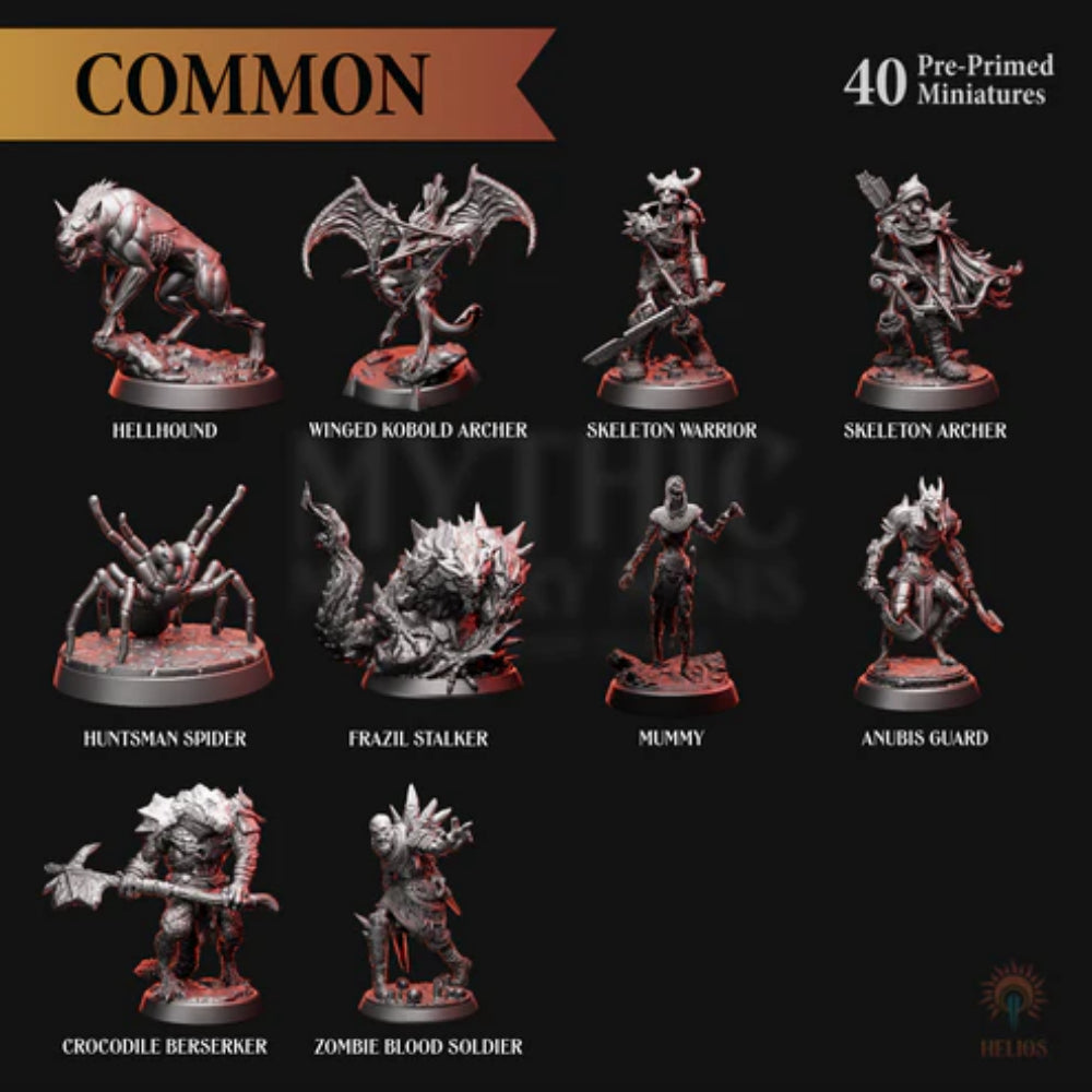 HELIOS Tabletop: Mythic Mystery Minis - Monsters Series 1 (5e)