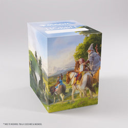 MTG Deck Box: The Hobbit Soft Crate - Leaving Hobbiton/Troop of Ponies (80 Count)