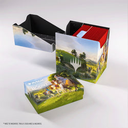 MTG Deck Box: The Hobbit Soft Crate - Leaving Hobbiton/Troop of Ponies (80 Count)