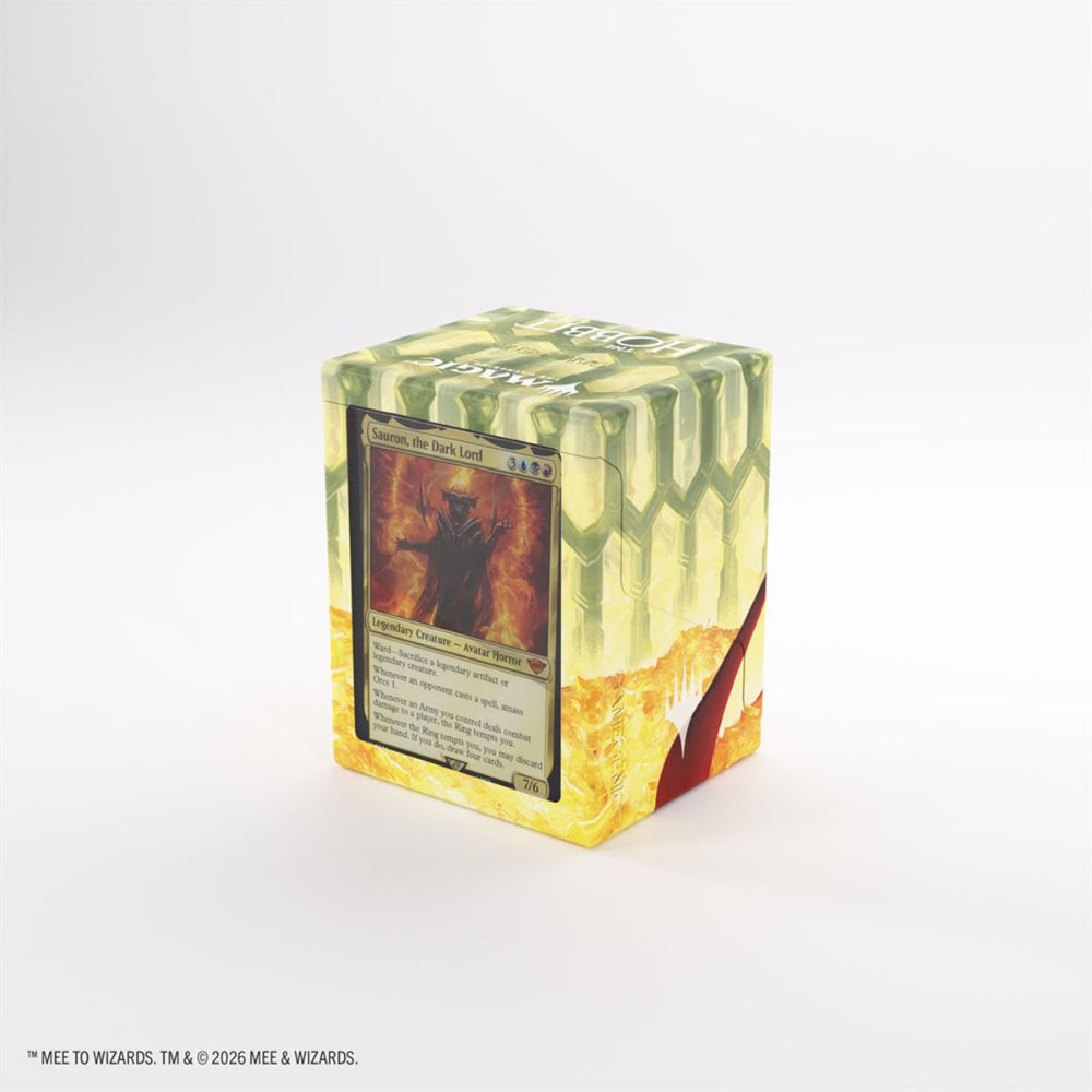 MTG Deck Box: The Hobbit Bastion XL - Smaug the Golden (80+ Count)