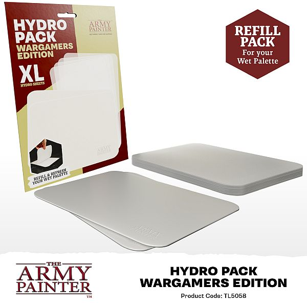 Army Painter: Wet Palette Hydro Pack - Wargamers Edition XL