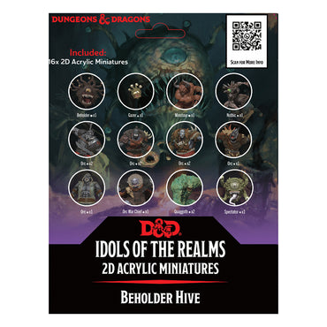 D&D Minis: Idols of the Realms - Beholder Hive (2D Acrylic)
