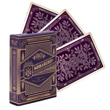 Theory 11 Playing Cards: Monarch (Purple)