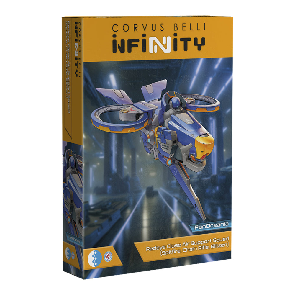 Infinity: PanOceania - Redeye Close Air Support Squad (Spitfire, Chain Rifle, Blitzen)