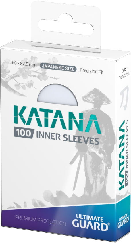 Ultimate Guard Sleeves: Katana Inner - Japanese Size (100 Count)
