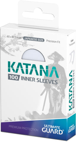 Ultimate Guard Sleeves: Katana Inner - Japanese Size (100 Count)