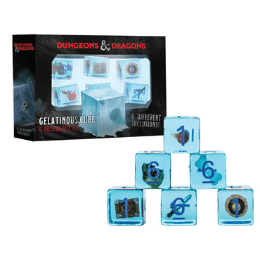 FanRoll: D&D Dice - Gelatinous Cube 6-Piece Set