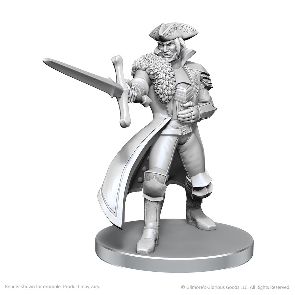 Critical Role Minis: Jester Lavorre & Fjord Stone (Unpainted / WV26)