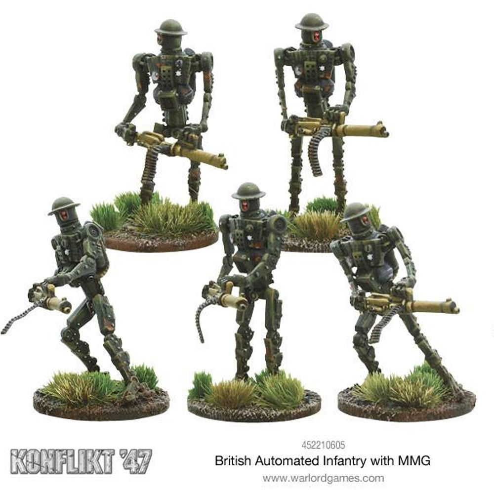 Konflikt '47: British Automated Infantry With MMG