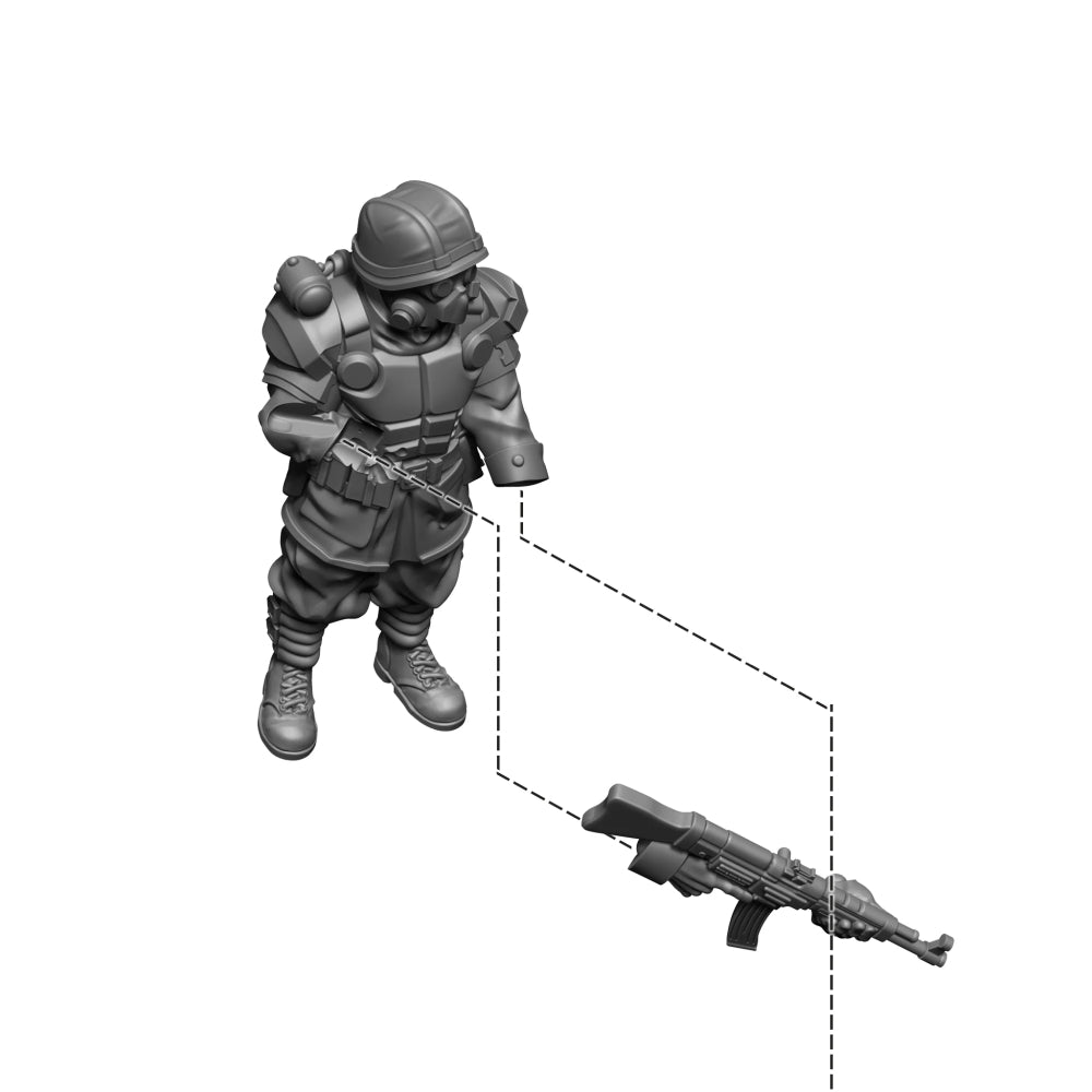 Konflikt '47: Totenrotte Platoon Commander & Bodyguards (2026)