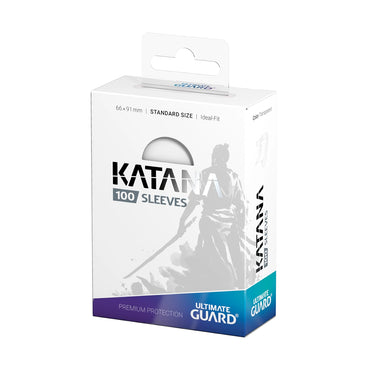 Ultimate Guard Sleeves: Katana - Transparent (100 Count)