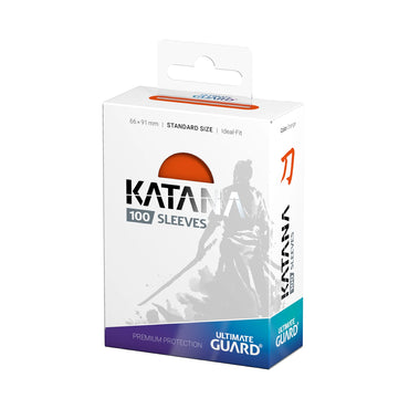 Ultimate Guard Sleeves: Katana - Orange (100 Count)