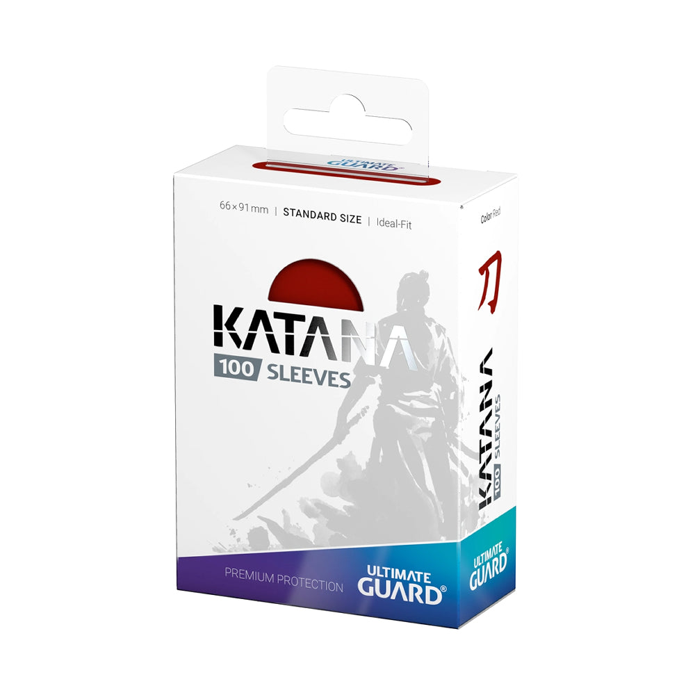 Ultimate Guard Sleeves: Katana - Red (100 Count)