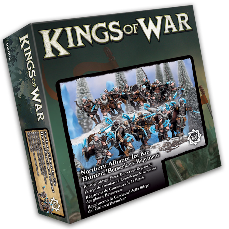 Kings of War: Ice Kin Hunters/Berserkers Troops