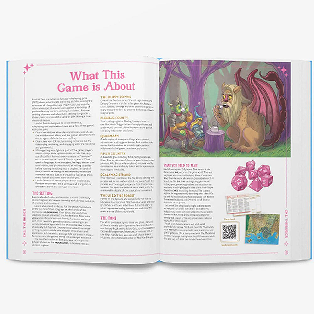 Land of Eem RPG: Core Rulebook (HC)