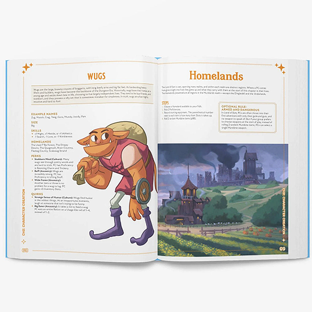 Land of Eem RPG: Core Rulebook (HC)