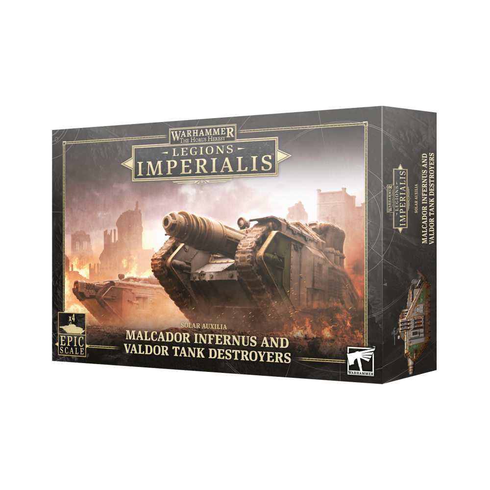 Legions Imperialis: Malcador Infernus and Valdor Tank Destroyers