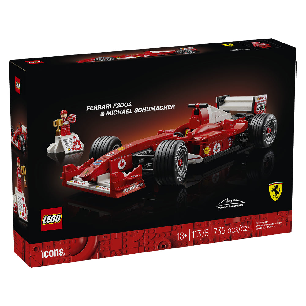 LEGO® Icons: Ferrari F2004 & Michael Schumacher - 11375