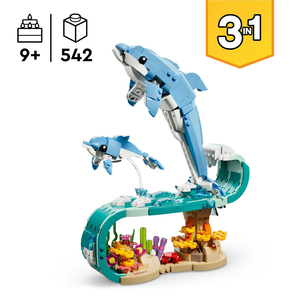 LEGO® Creator 3-in-1: Beautiful Dolphins - 31385