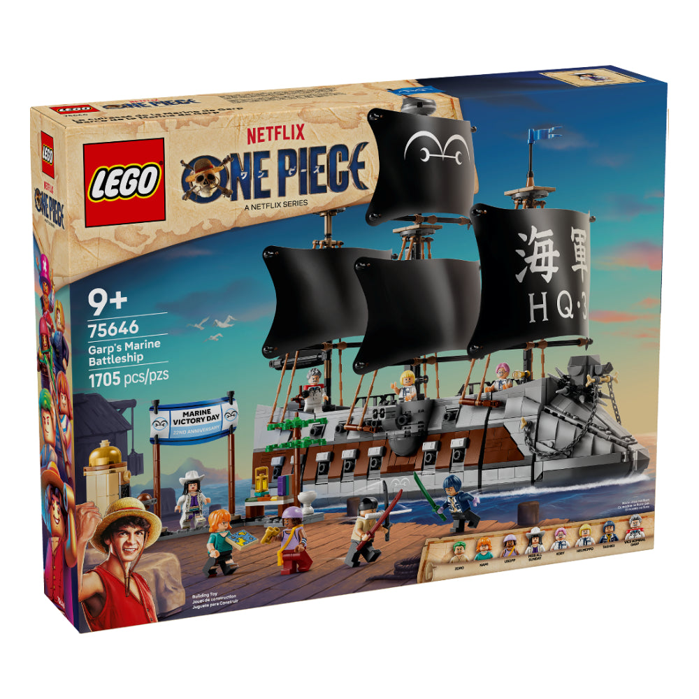 LEGO® One Piece: Garp's Marine Battleship - 75646