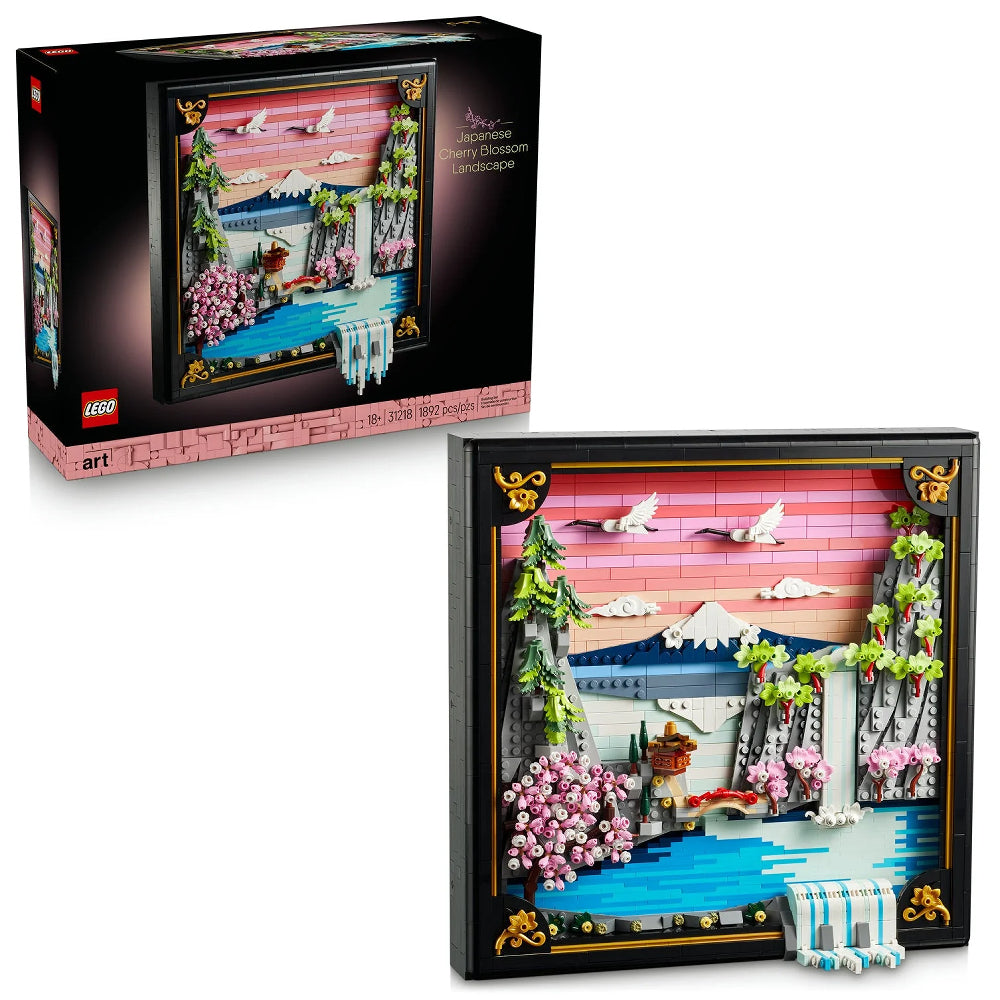 LEGO® Art: Japanese Cherry Blossom Landscape - 31218