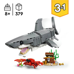 LEGO® Creator 3-in-1: Fierce Shark with a Treasure Chest 3-in-1 - 31381