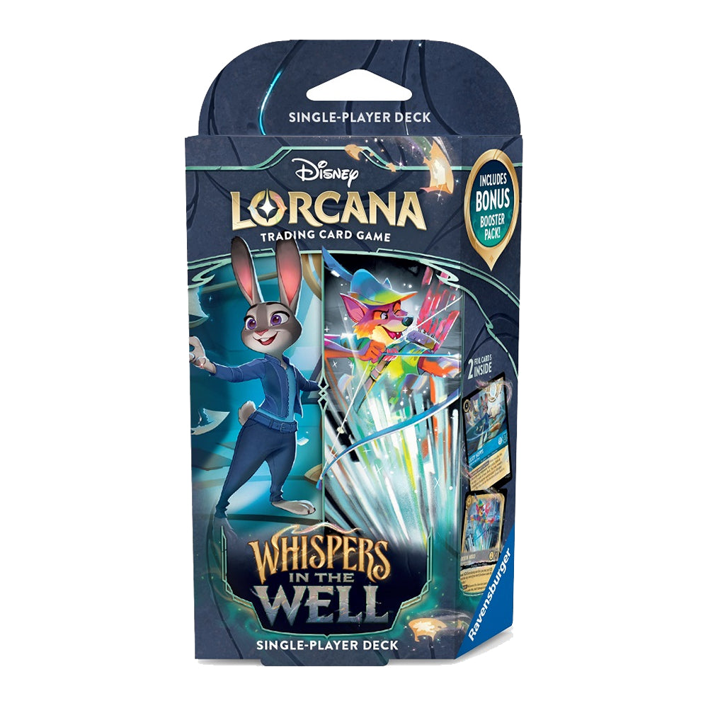 Lorcana: Whispers in the Well Starter Deck - On The Case (Judy Hopps / Robin Hood)