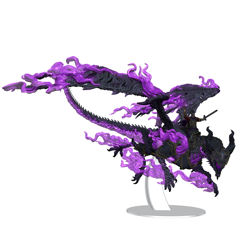 D&D Minis: Lord Soth on Greater Death Dragon