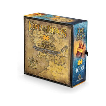The Noble Collection Puzzles 1000 Piece: Map of Middle-Earth