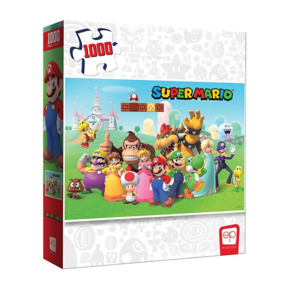 The OP Puzzles 1000 Piece: Super Mario Mushroom Kingdom