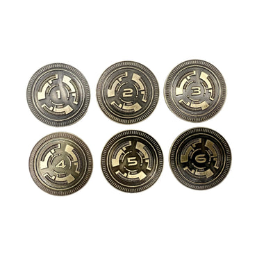 Norse Foundry: Adventure Coins - Sci-Fi Objective Tokens