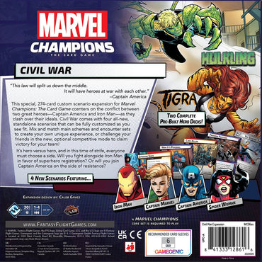 Marvel Champions: Scenario Expansion - Civil War