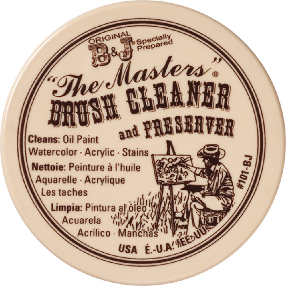 B&J: The Masters Brush Cleaner and Preserver (2.5oz)