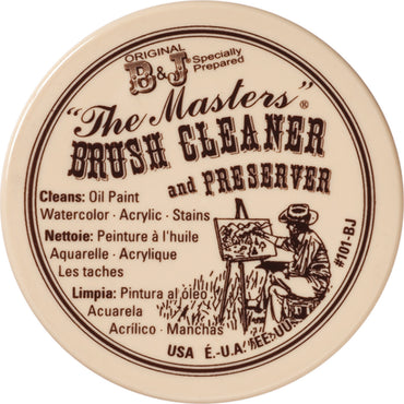 B&J: The Masters Brush Cleaner and Preserver (2.5oz)