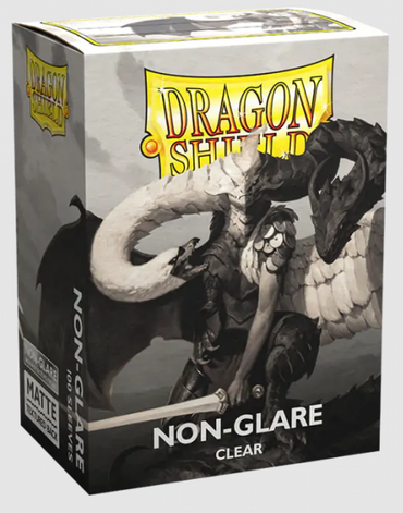 Dragon Shield Sleeves: Non-Glare Matte Clear (100ct)