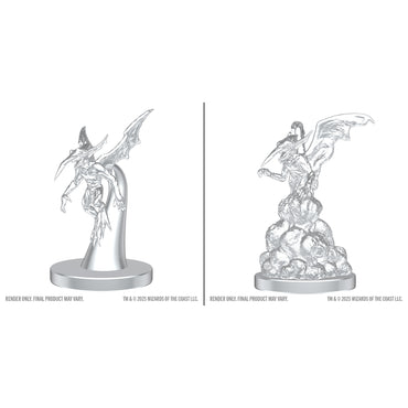 D&D Minis: Ice Mephit & Dust Mephit (Unpainted/WV28)