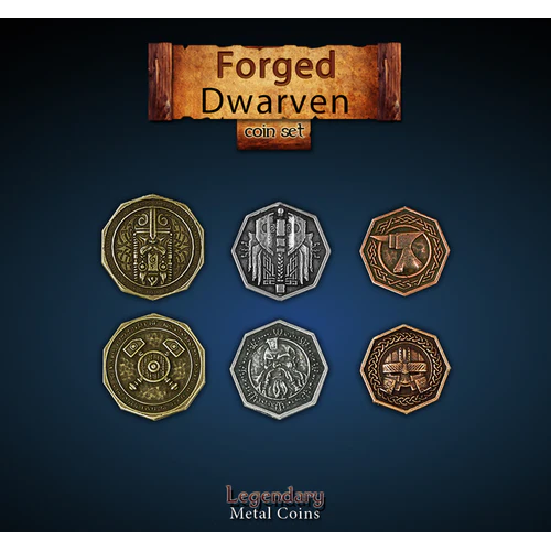 Legendary Metal Coins: Season 6: Dwarven Forged