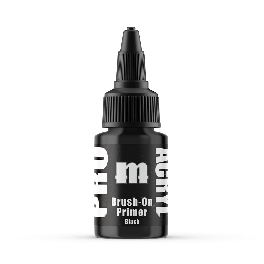 Monument Hobbies: Pro Acryl Brush-On Primer 017 - Black (22ml)