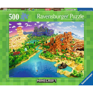 Ravensburger 500-Piece Puzzles: Minecraft