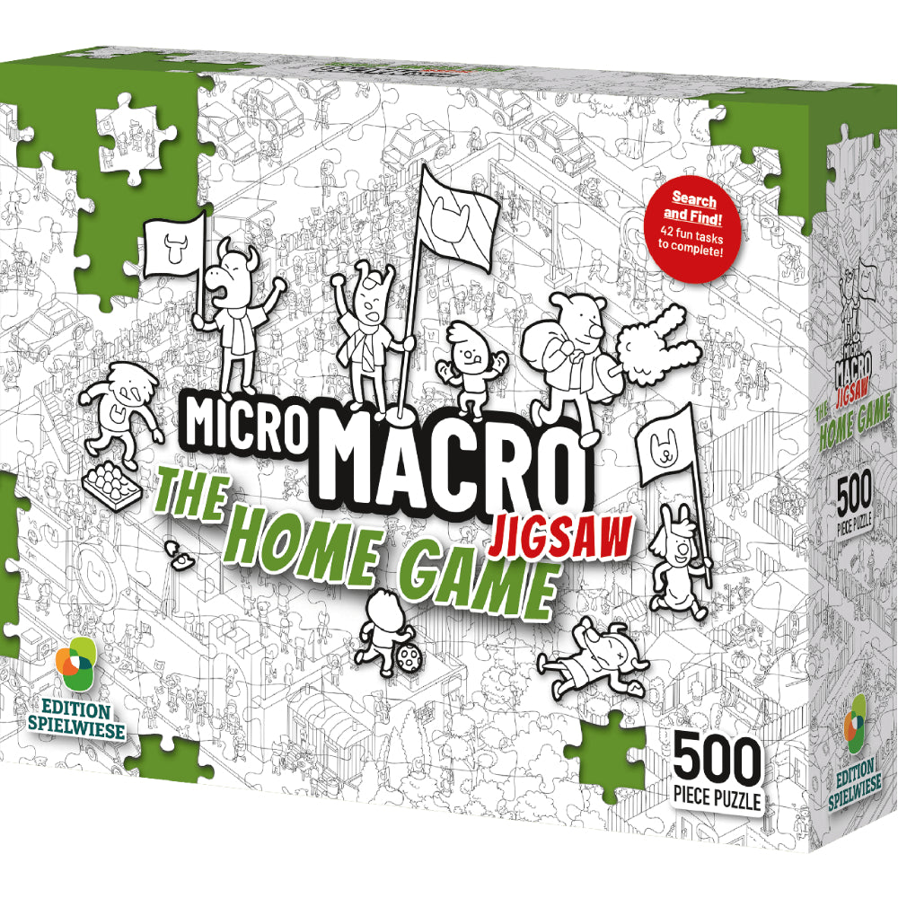 MicroMacro Puzzles (500 Piece): The Home Game
