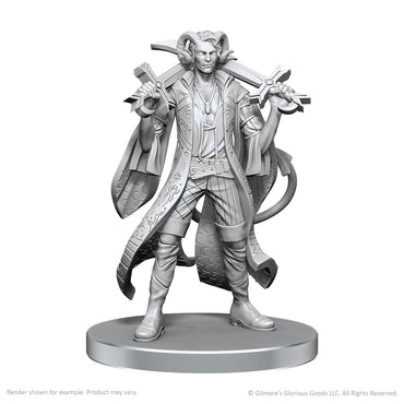 Critical Role Minis: Mollymauk Tealeaf & Caduceus Clay (Unpainted / WV26)