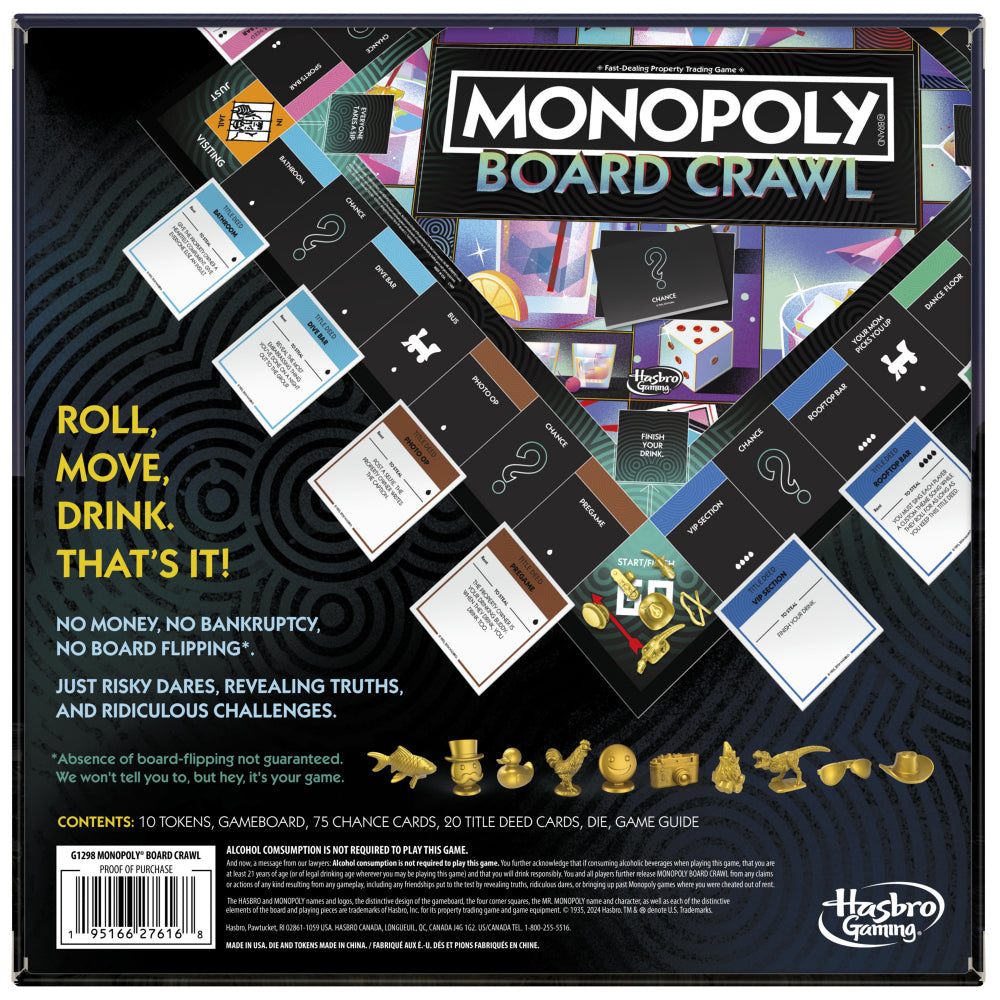 Monopoly: Board Crawl (A Drinking Game)