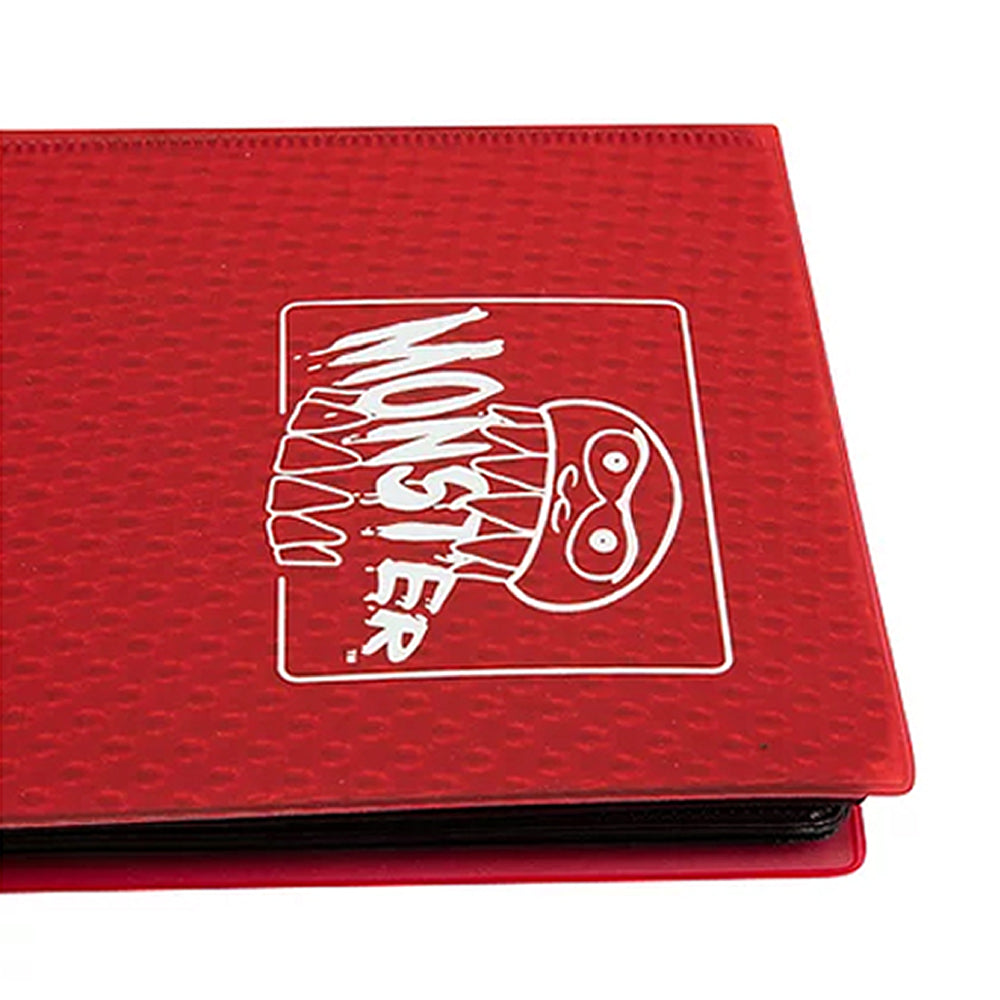 Monster Binder: Holofoil Portfolio - Red (4 Pocket / Holds 160)