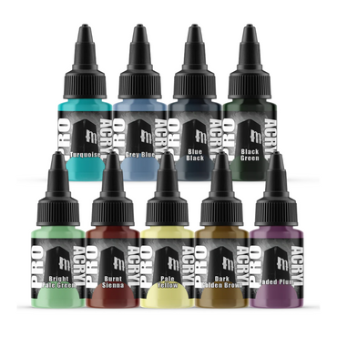 Monument Hobbies: Pro Acryl Expansion Set #3 (9 Colors)