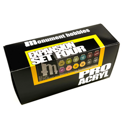 Monument Hobbies: Pro Acryl Expansion Set #4 (12 Colors)