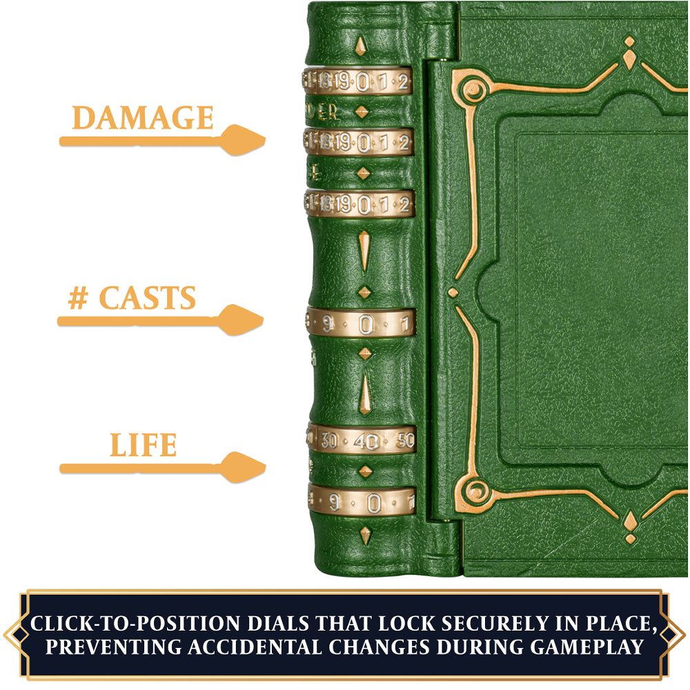 MTG Deck Box: Commander's Codex - Green