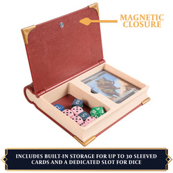 MTG Deck Box: Commander's Codex - Red